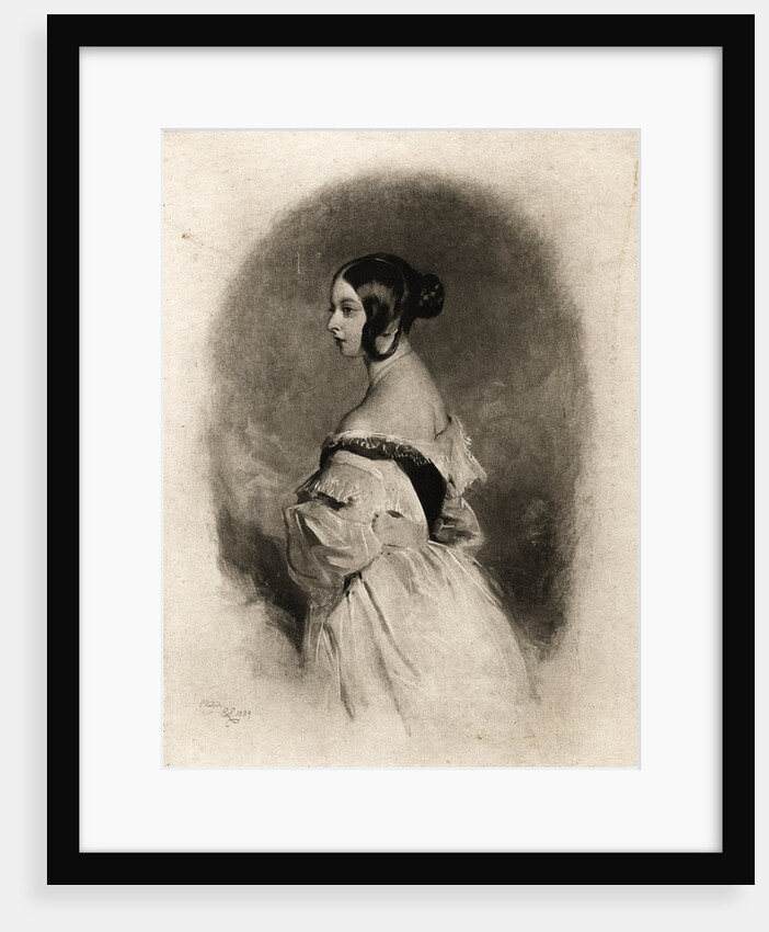 Queen Victoria at the Age of Twenty by Cockerell