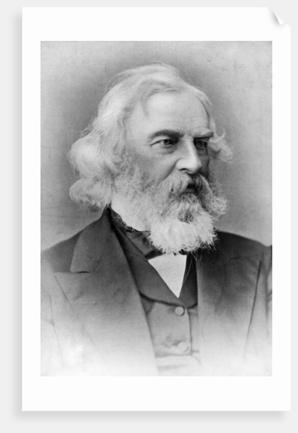 Henry Wadsworth Longfellow, American poet and teacher by Anonymous