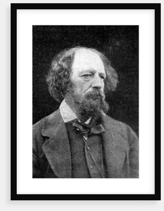 Alfred Tennyson, 1st Baron Tennyson, English poet by Anonymous