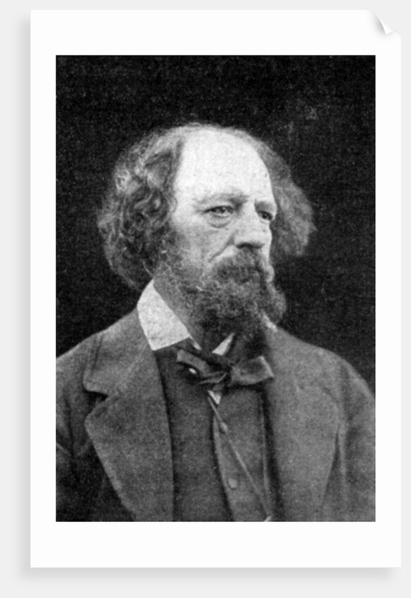 Alfred Tennyson, 1st Baron Tennyson, English poet by Anonymous