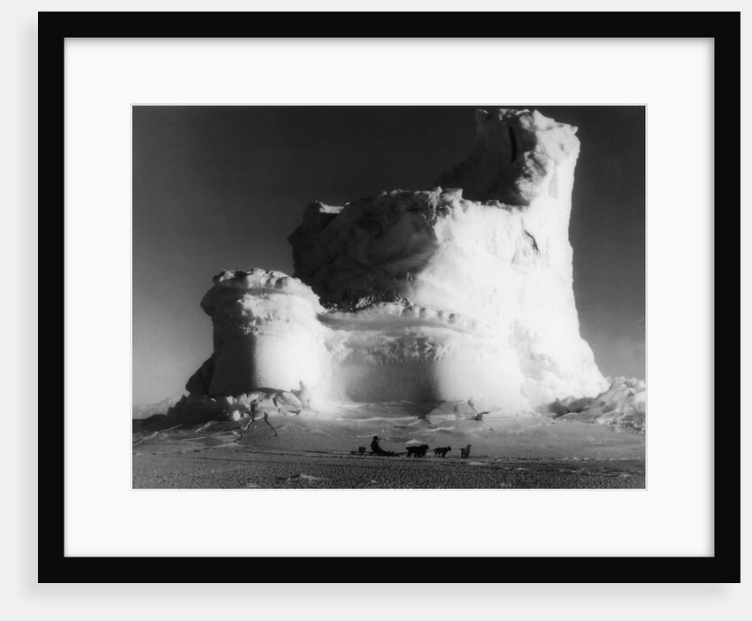 Ice castle, Antarctica by Herbert Ponting
