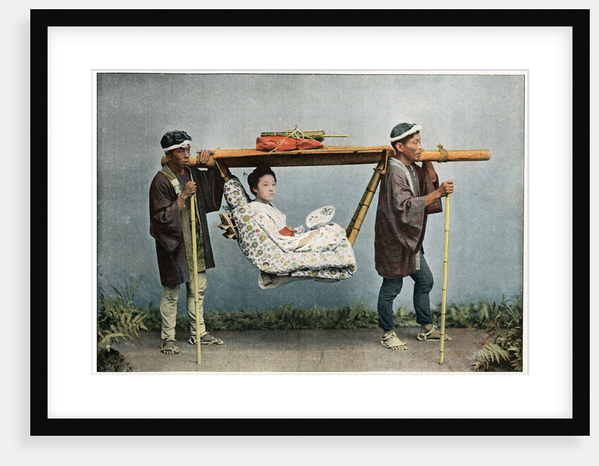 La Kago, Transport of Japan by Charles Gillot