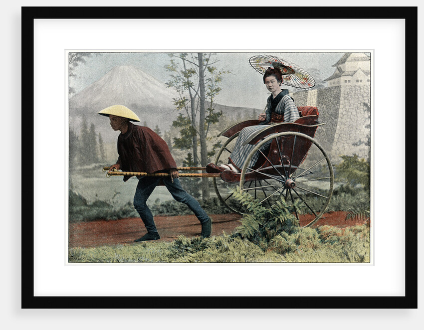 Rickshaw, Carriage of Japan by Charles Gillot