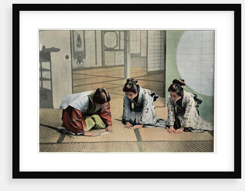 A Ceremony in Japan by Charles Gillot