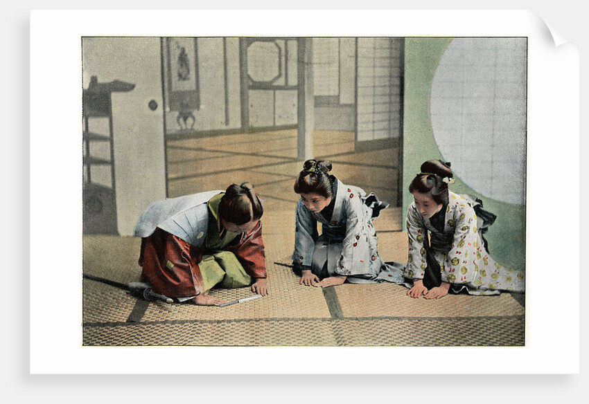 A Ceremony in Japan by Charles Gillot