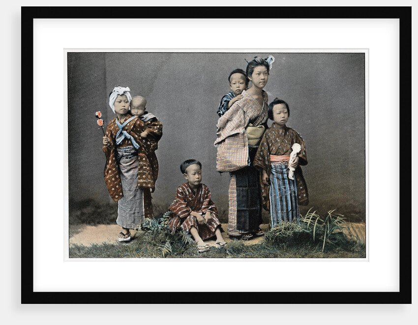 A Group of Children by Anonymous