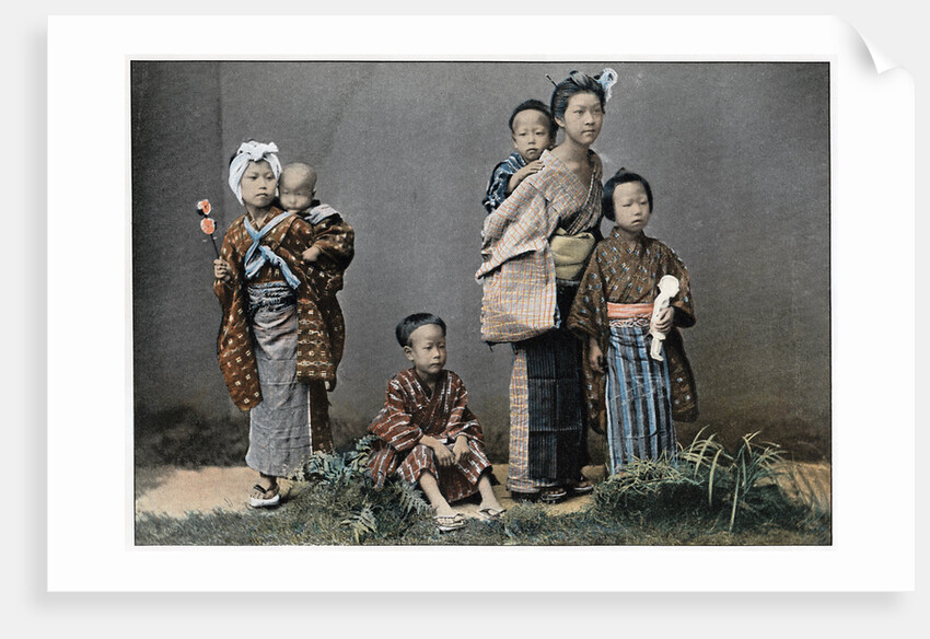 A Group of Children by Anonymous