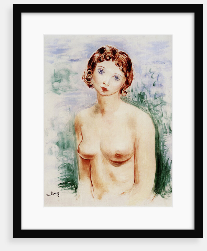 Female nude by Moise Kisling