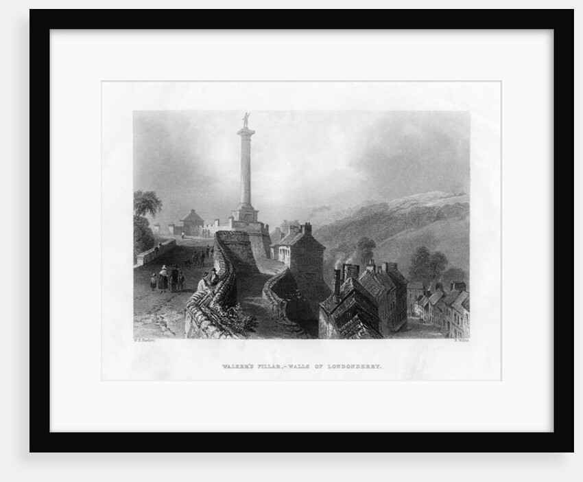 Walker's Pillar, Londonderry, Northern Ireland by R Wallis