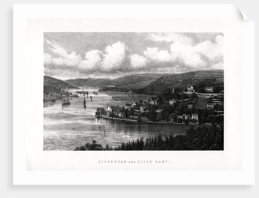 Kingswear and the River Dart, South Devon by Anonymous