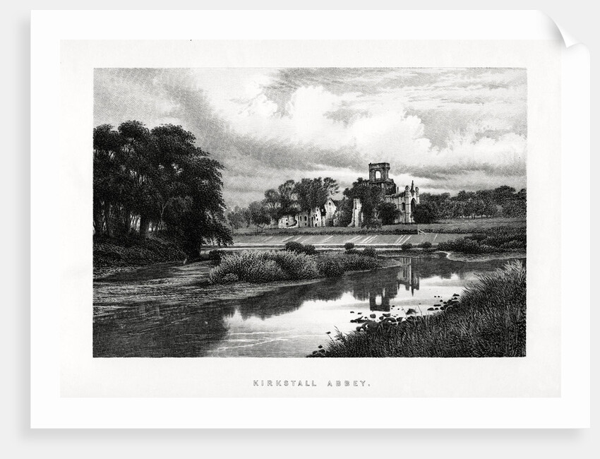 Kirkstall Abbey, Leeds, Yorkshire by Anonymous