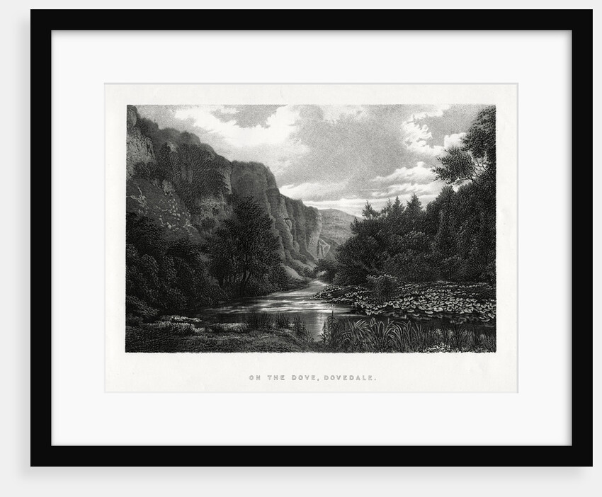 The Dove, Dovedale, Derbyshire by Anonymous