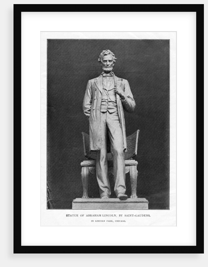 Statue of Abraham Lincoln, Lincoln Park, Chicago by Augustus Saint-Gaudens