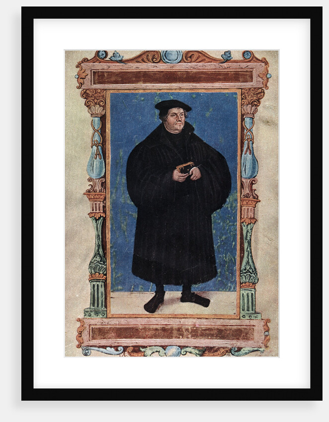 Martin Luther, German theologian and Augustinian monk by Anonymous
