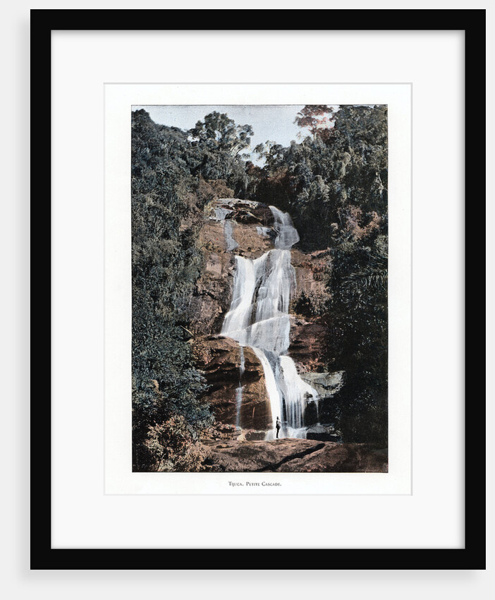 Waterfall in Tijuca, Rio de Janeiro, Brazil by Anonymous