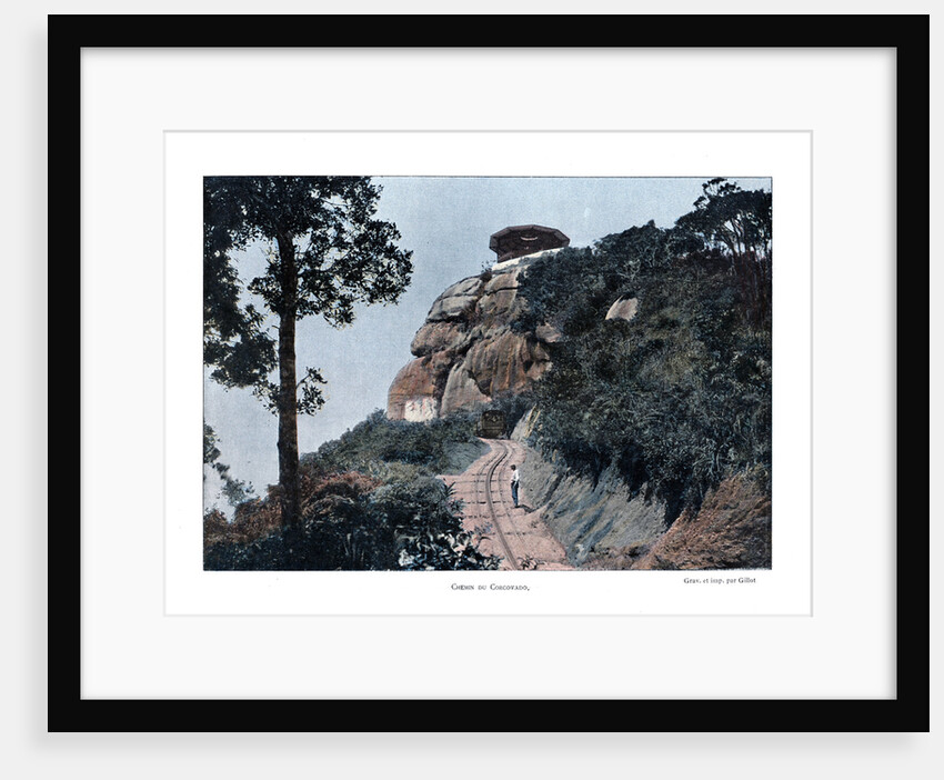 Corcovado Rack Railway, Rio de Janeiro, Brazil by Gillot