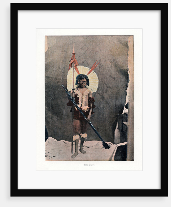 Kayapo Indian by Anonymous