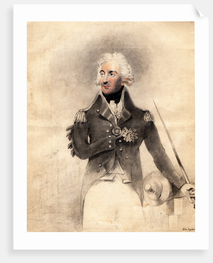 Horatio Nelson (1758-1805), 1st Viscount Nelson by E Ryder