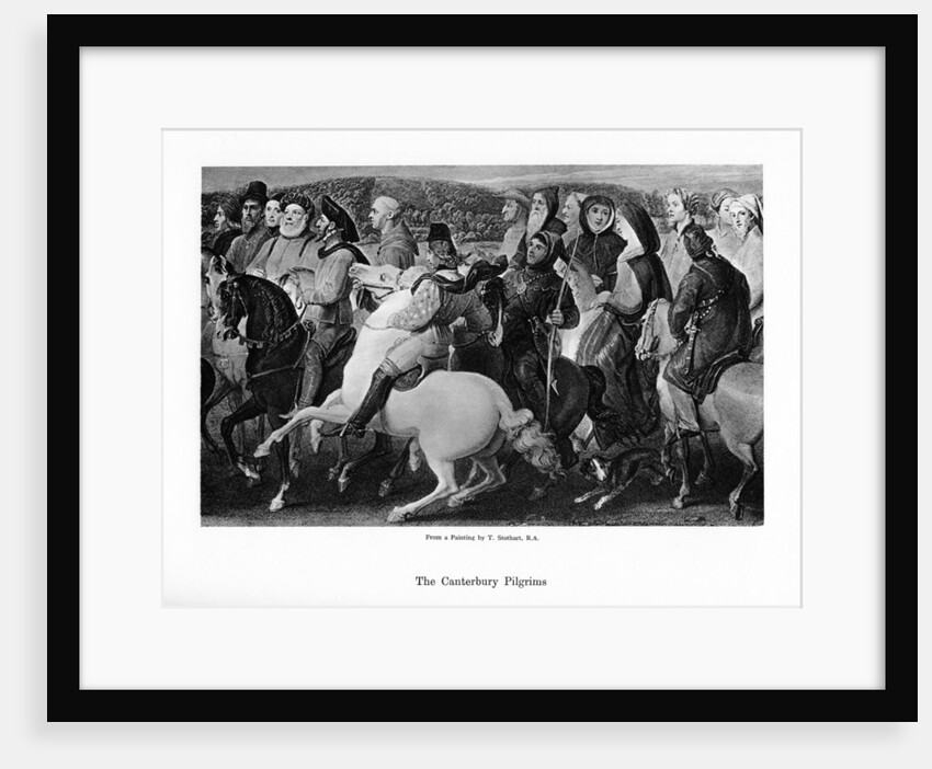 The Canterbury pilgrims by Anonymous