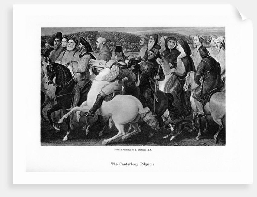 The Canterbury pilgrims by Anonymous