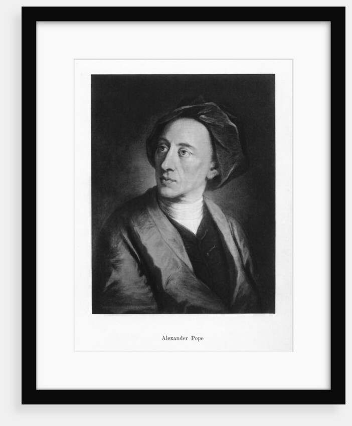Alexander Pope, English poet by Anonymous
