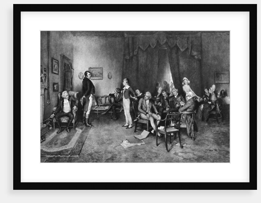 The Meeting of Burns and Scott by Anonymous