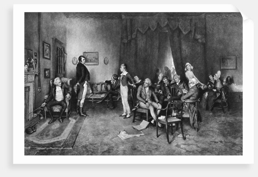 The Meeting of Burns and Scott by Anonymous