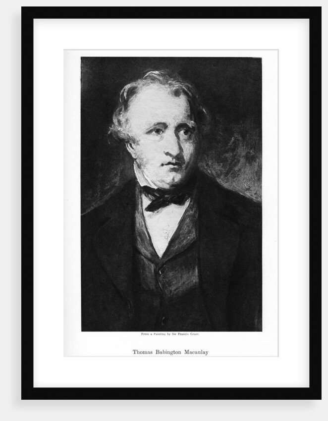 Thomas Babington, British poet, historian and Whig politician by Anonymous