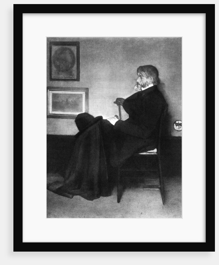 Thomas Carlyle, Scottish essayist, satirist, and historian by James Abbott McNeill Whistler