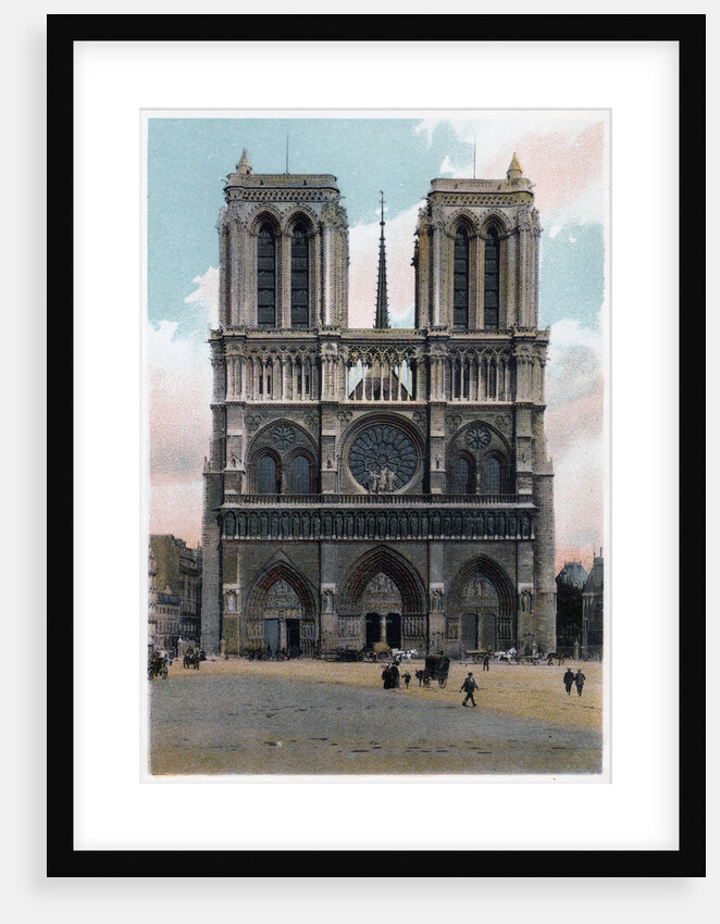 Notre Dame de Paris, Western Façade by Anonymous