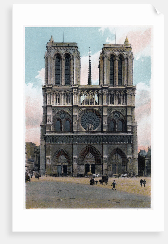 Notre Dame de Paris, Western Façade by Anonymous