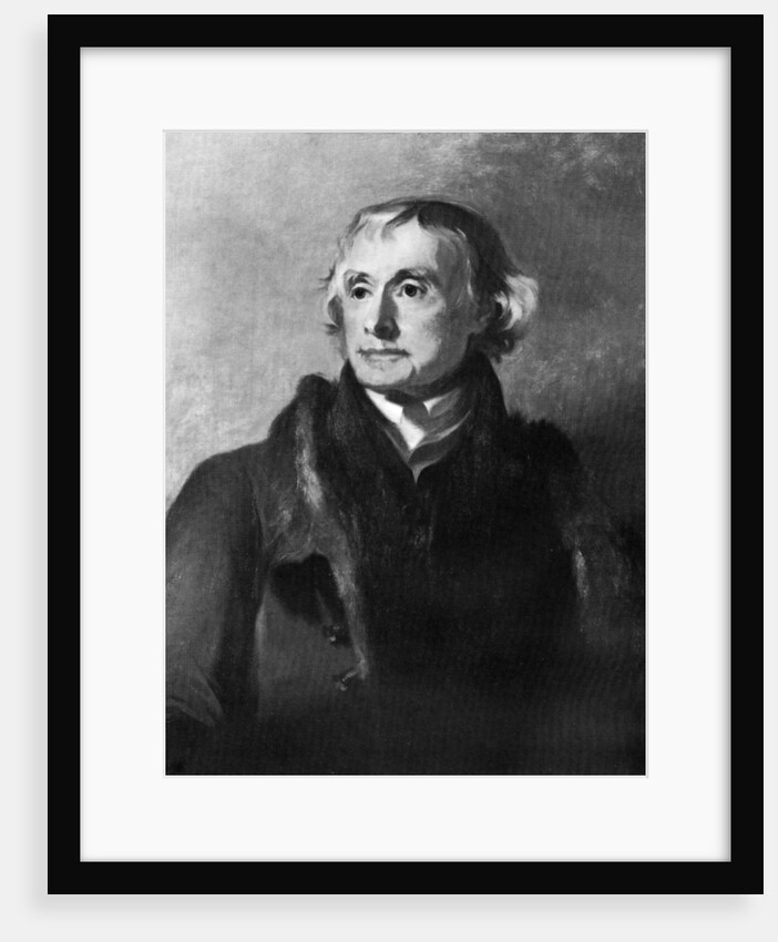 Thomas Jefferson, third President of the United States by Thomas Sully