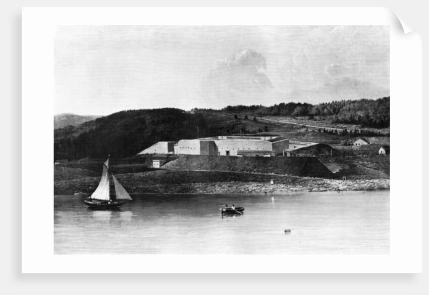 Fort Knox, Maine by Seth Eastman