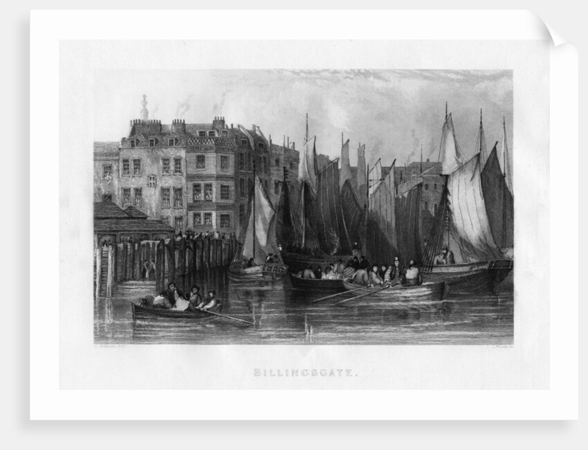 Billingsgate, London by J Woods