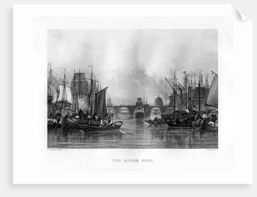 The Upper Pool, London by J Woods