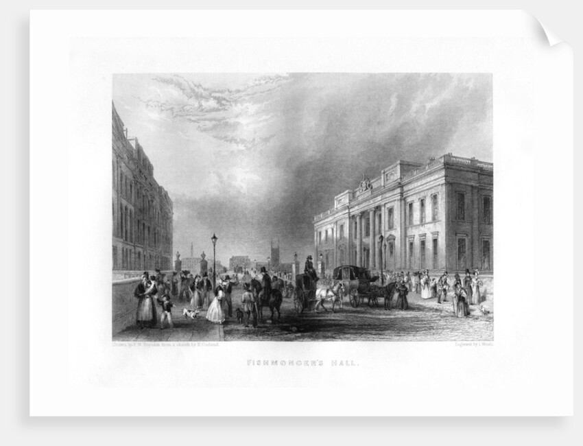 Fishmongers' Hall, London by J Woods