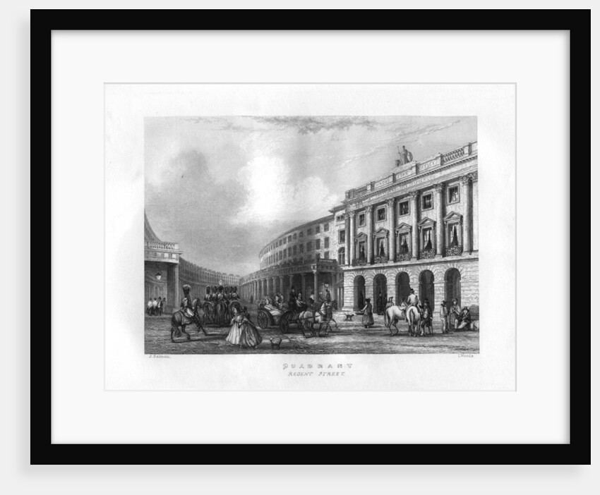 Quadrant, Regent Street, London by J Woods