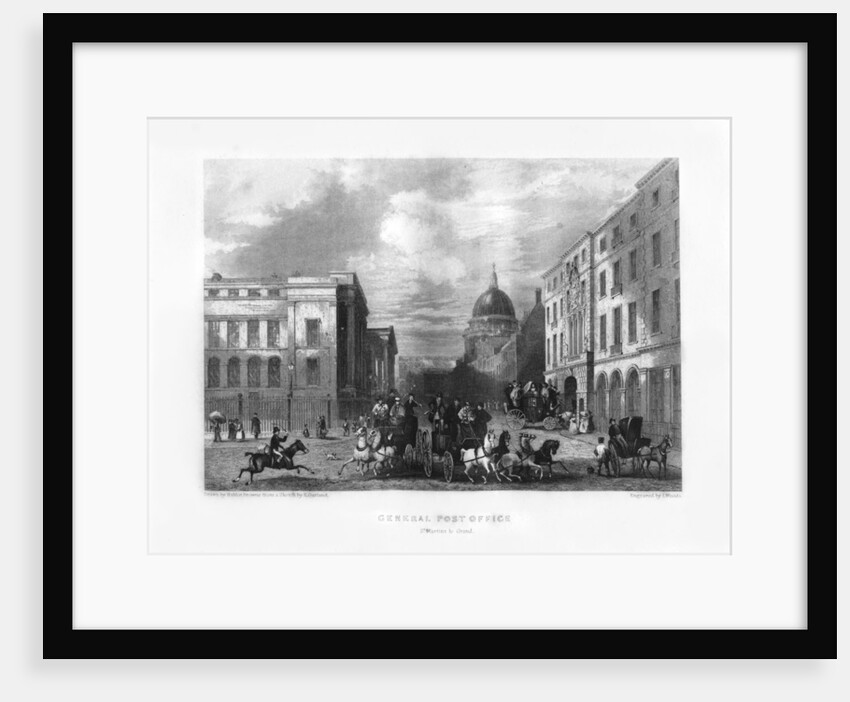 General Post Office, London by J Woods