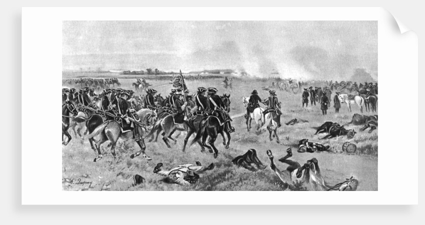 The Battle of Malplaquet by Anonymous