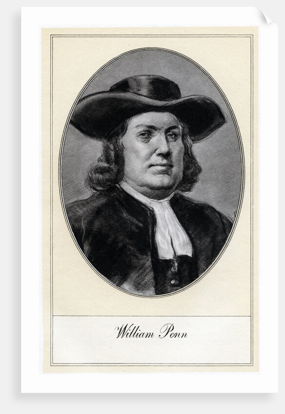 William Penn, founder of Pennsylvania by Gordon Ross