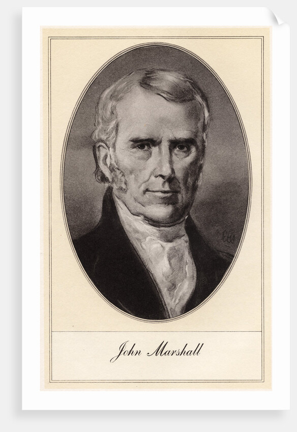 John Marshall, American statesman and jurist by Gordon Ross