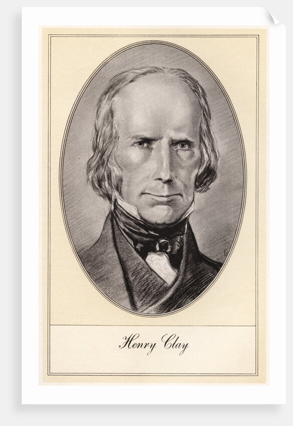 Henry Clay, leading American statesman and orator by Gordon Ross