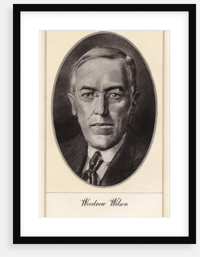 Woodrow Wilson, 28th President of the United States by Gordon Ross
