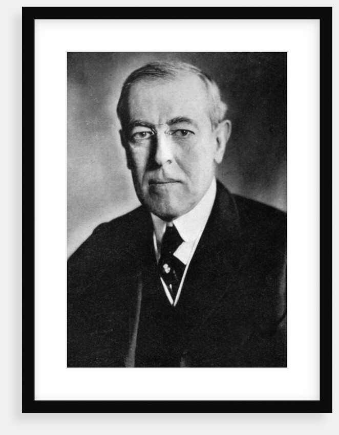 Woodrow Wilson, 28th President of the United States by Anonymous