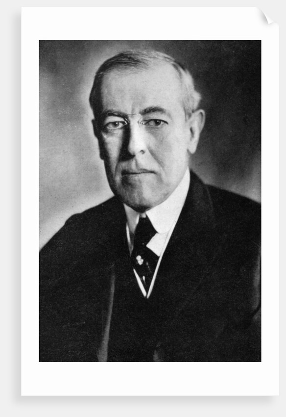 Woodrow Wilson, 28th President of the United States by Anonymous
