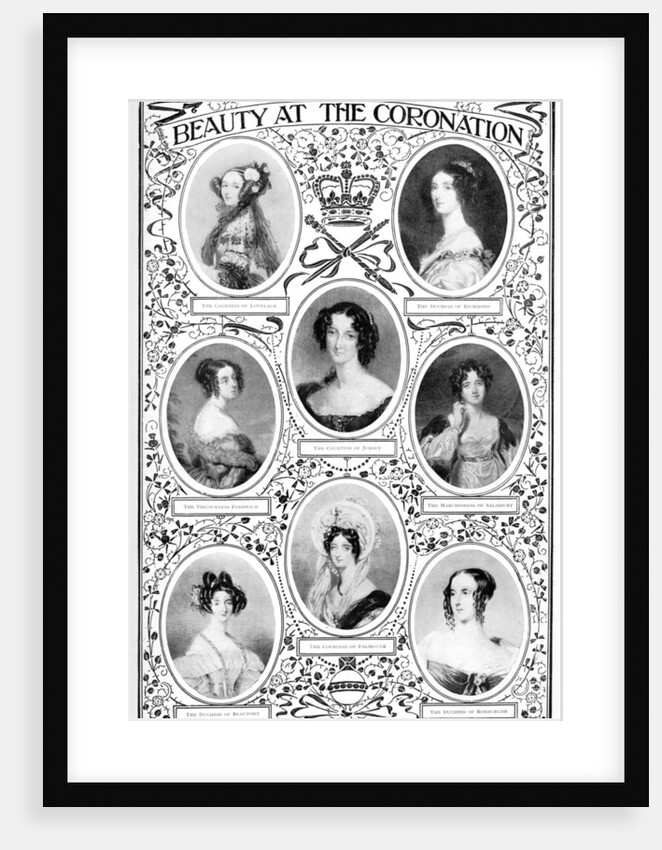 Beauty at the Coronation by Anonymous