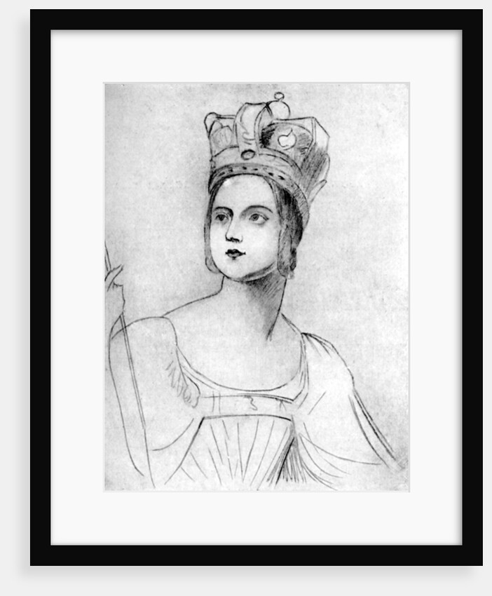 Queen Victoria in her coronation robes by George Hayter