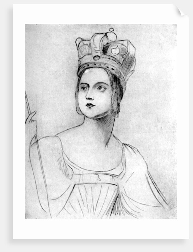 Queen Victoria in her coronation robes by George Hayter