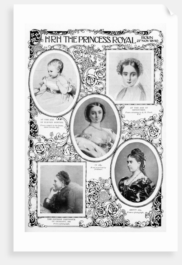 Princess Victoria Adelaide Mary Louise, eldest daughter of Queen Victoria by Anonymous