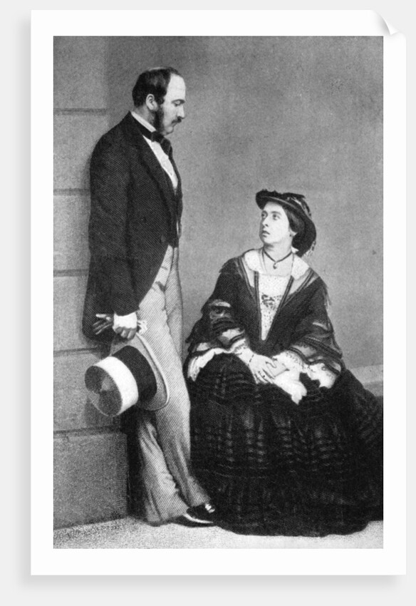 Queen Victoria and the Prince Consort by Anonymous